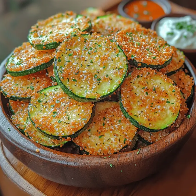 Zucchini has quickly become a staple in the world of healthy cooking. This versatile vegetable, often categorized as a summer squash, is celebrated for its mild flavor, low-calorie count, and impressive nutritional profile. As health-conscious eating trends continue to rise, zucchini dishes have taken center stage, appealing to a broad audience of food enthusiasts. Among the many delightful ways to enjoy this nutrient-rich vegetable, Crunchy Zucchini Delights stand out as an exceptional choice for a snack or appetizer.