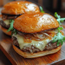 In recent years, the world of burgers has transcended beyond the classic fast-food offerings, evolving into a gourmet experience that can be crafted right in the comfort of your own kitchen. There’s something incredibly satisfying about transforming simple ingredients into a rich and flavorful dish that tantalizes the taste buds. Among the myriad of burger creations, the Savory Caramelized Onion Swiss Burger stands out, not just for its mouthwatering taste but also for its ability to bring warmth and comfort to any meal.