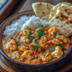 Are you looking to elevate your vegetarian cooking game? Look no further than the Spicy Cauliflower Tikka Masala Delight. This dish is not only bursting with flavors but also serves as a vibrant and nutritious option for those adhering to a plant-based diet. Cauliflower, the star ingredient, has gained immense popularity in recent years due to its versatility and health benefits. It can be transformed into countless dishes, but when it comes to Indian cuisine, it shines in the form of tikka masala.