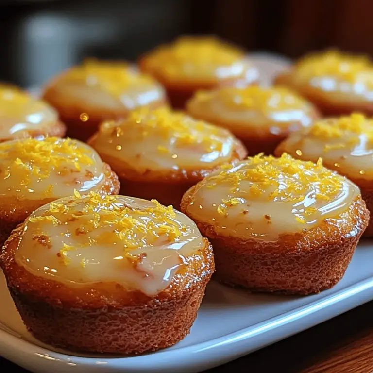 If you're searching for a delightful dessert that perfectly balances refreshingly tangy and sweet flavors, look no further than Zesty Mini Lemon Drop Cakes. These charming little cakes capture the essence of sunny citrus and are perfect for a variety of occasions, from casual family gatherings to elegant tea parties. Their mini size makes them an ideal treat for sharing, allowing everyone to indulge without the guilt of overindulgence.