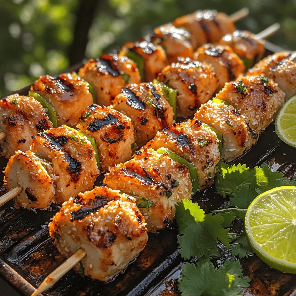 Imagine biting into a succulent piece of chicken, perfectly grilled and infused with the vibrant flavors of the tropics. That’s precisely what you’ll experience with our Tropical Zest: Coconut Lime Chicken Skewers. This dish is all about celebrating the sunny, refreshing notes of coconut and lime, making it a perfect addition to your summer BBQs, weeknight dinners, or even a tropical-themed gathering.