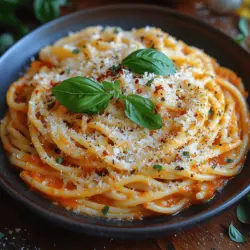 Roasted red pepper pasta is a culinary delight that effortlessly combines vibrant flavors and a stunning presentation, making it an ideal choice for a variety of occasions. Whether you're whipping up a quick weeknight dinner or planning a gathering with friends and family, this dish is sure to impress. Its creamy texture, infused with the smoky sweetness of roasted red peppers, creates a comforting meal that appeals to both vegetarians and meat lovers alike.