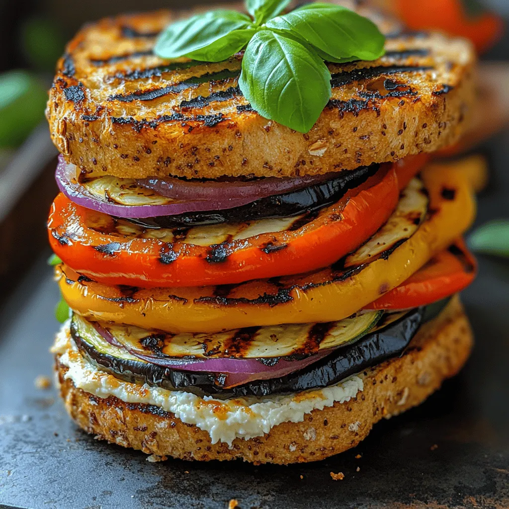 In recent years, the culinary world has embraced the vibrant and mouthwatering trend of grilled vegetable sandwiches. This delightful dish not only caters to vegetarians but also entices meat lovers with its hearty flavors and textures. Grilled vegetable sandwiches are celebrated for their ability to showcase fresh produce, bringing out the natural sweetness and smokiness of the ingredients. Among the plethora of options available, the Charred Veggie Delight Sandwiches stand out as a healthy and delicious choice that is sure to please anyone craving a satisfying meal.
