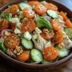 To truly appreciate the Zesty Lemon Basil Chicken Salad, it’s essential to understand the role of each ingredient. Here’s a closer look at the main components that contribute to the salad's unique flavor and health benefits.