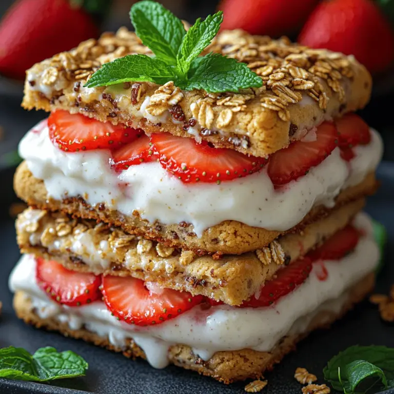 To create the perfect Strawberry Bliss Frozen Yogurt Sandwiches, it's essential to understand the key ingredients that come together to form this delicious treat. Each component contributes not only to the flavor but also to the nutritional benefits of the sandwich.