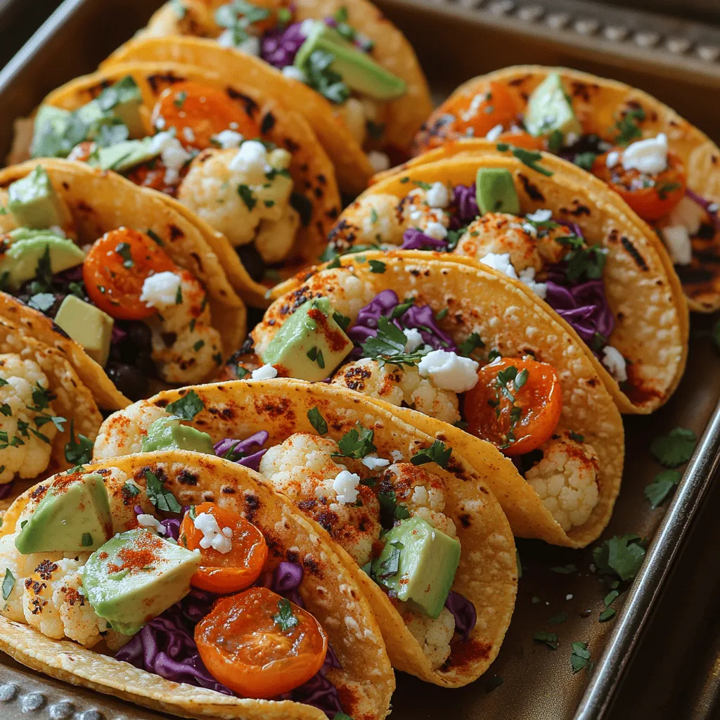 To create the Crispy Cauliflower Taco Boats, understanding the key ingredients is essential. Each component not only contributes to the overall flavor and texture of the dish but also brings its own nutritional benefits to the table.