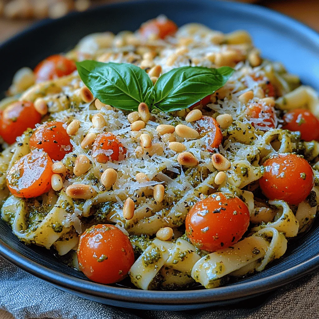 Imagine the rich, aromatic scent of fresh basil wafting through your kitchen as you prepare a dish that promises to tantalize your taste buds and elevate your culinary experience. Welcome to the world of Pesto Paradise Pasta, a delightful fusion of creamy textures and vibrant flavors that captivates both novice cooks and seasoned chefs alike. This dish is not just a meal; it's an invitation to indulge in the symphony of ingredients that come together in perfect harmony. Whether you're planning a cozy family dinner or looking to impress guests at your next gathering, Pesto Paradise Pasta fits the bill effortlessly.