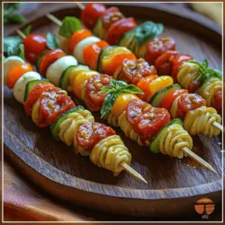 What makes Italian Pasta Salad Skewers so appealing? First and foremost, their colorful presentation is an instant draw. A combination of vibrant vegetables, savory meats, and creamy cheese, all beautifully arranged on skewers, creates a dish that is both appetizing and fun to eat. They embody the essence of Italian cuisine, showcasing fresh ingredients and bold flavors while remaining incredibly easy to prepare.