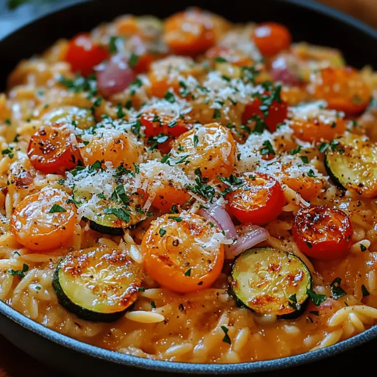 Exploring the world of pasta dishes can lead you to delightful creations, and creamy orzo with roasted veggies is no exception. This dish not only showcases the versatility of orzo pasta but also celebrates the vibrant flavors of seasonal vegetables. Creamy orzo is the ultimate comfort food, perfect for any occasion. Whether you're cooking for a family dinner or meal-prepping for the week, this creamy orzo recipe is sure to impress.