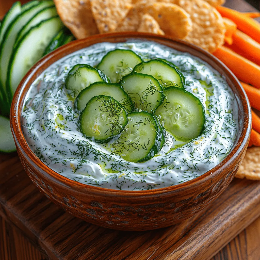 In the world of culinary delights, few combinations are as refreshing and versatile as cucumber and dill. When paired together, they create a dip that is not only delicious but also incredibly easy to make. The Crisp and Creamy Cucumber Dill Dip is the perfect accompaniment for a variety of dishes, whether you’re serving it at a summer barbecue, a casual get-together, or even as a healthy snack option. Its light and zesty flavor profile makes it a crowd-pleaser, appealing to both those who love robust flavors and those who prefer something milder.
