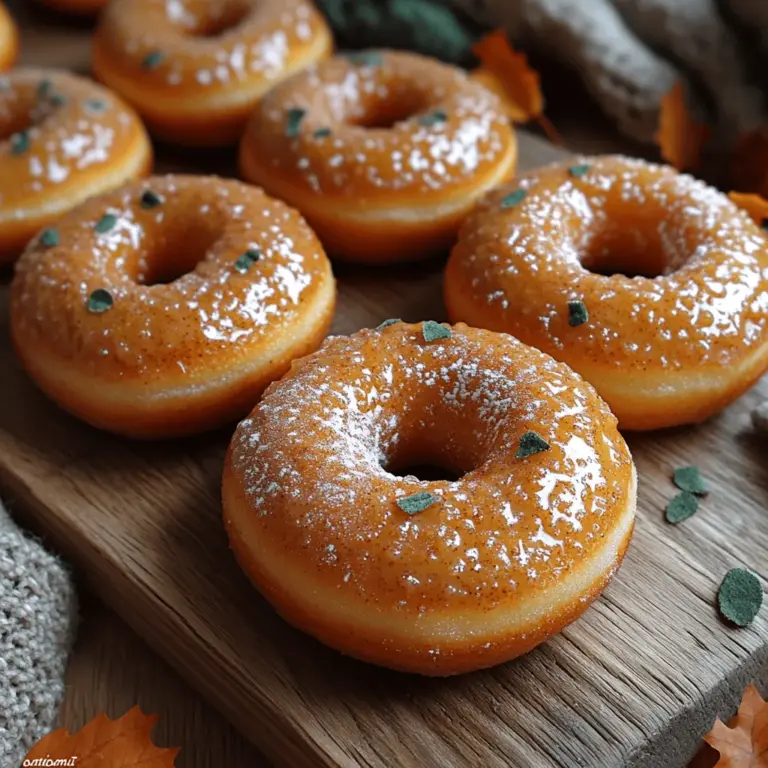 As the leaves turn vibrant shades of orange and gold, and the air becomes crisp and refreshing, autumn invites us to embrace its comforting flavors. This season brings with it a sense of warmth and nostalgia, often coaxing us into our kitchens to create delightful treats that celebrate the bounty of fall. Among these seasonal delights, Baked Pumpkin Spice Donuts stand out as an ideal choice for both novice bakers and seasoned chefs seeking something uniquely comforting.