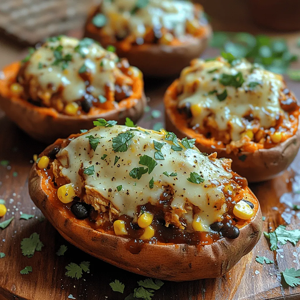 BBQ Chicken Stuffed Sweet Potatoes are the perfect fusion of comfort food and health-conscious eating. This dish features tender, sweet potatoes that are filled with a savory mixture of shredded BBQ chicken, creating a hearty meal that satisfies both the palate and the body. As the trend of healthy eating continues to grow, sweet potatoes and BBQ chicken have emerged as popular staples in modern cooking, celebrated for their flavor and versatility.
