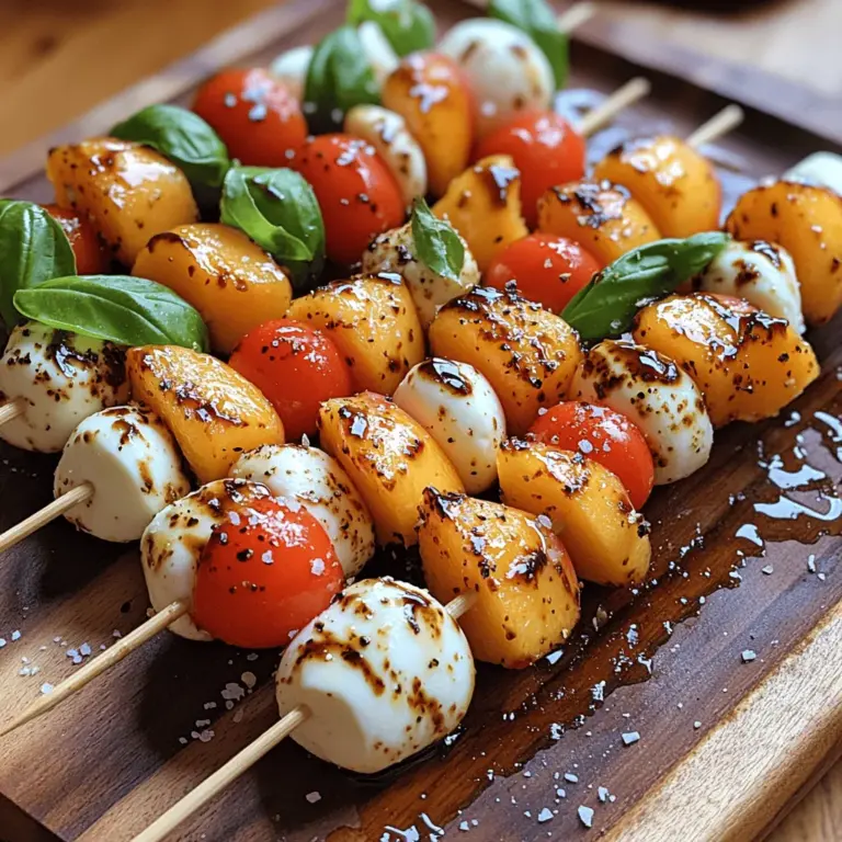 As summer unfolds, so does the opportunity to indulge in refreshing appetizers that celebrate the season's vibrant flavors and fresh ingredients. One delightful option that perfectly encapsulates this essence is Peach Caprese Skewers. These skewers are not just a feast for the taste buds; they also offer a visually stunning presentation that can elevate any gathering, picnic, or casual meal at home.