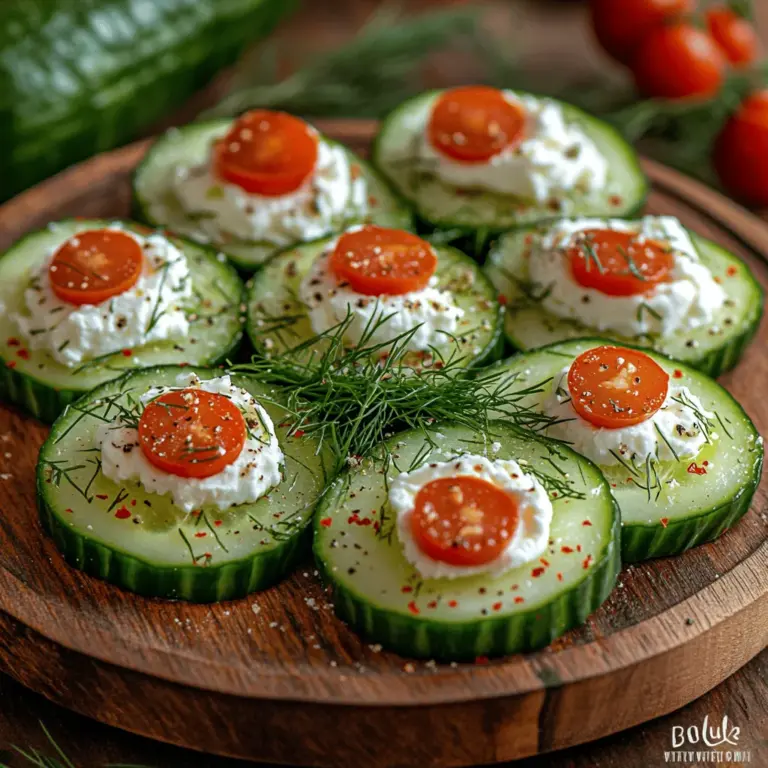 The foundation of any great recipe lies in its ingredients. Let's delve into the key components that contribute to the flavor and appeal of Whipped Feta Cucumber Bites.