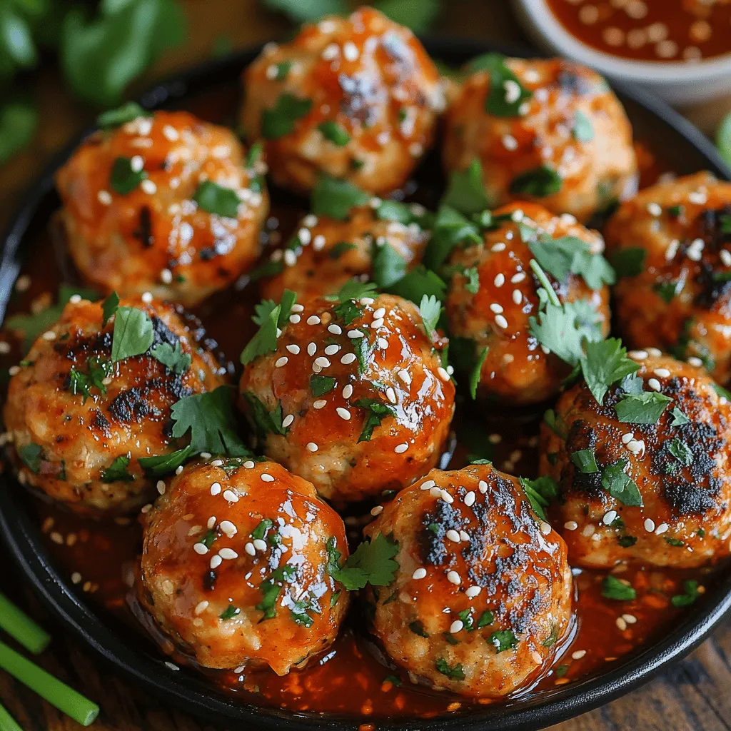 Firecracker Chicken Meatballs are a delicious fusion dish that perfectly marries spice and flavor, creating an explosion of taste in every bite. These meatballs have gained popularity for their unique blend of sweet and spicy ingredients, making them a fantastic option for various occasions—from casual weeknight dinners to festive gatherings. Their easy preparation and versatile nature allow them to shine in numerous culinary settings. Whether served as an appetizer, part of a main course, or even in a sandwich, Firecracker Chicken Meatballs are sure to impress your guests and satisfy your taste buds.