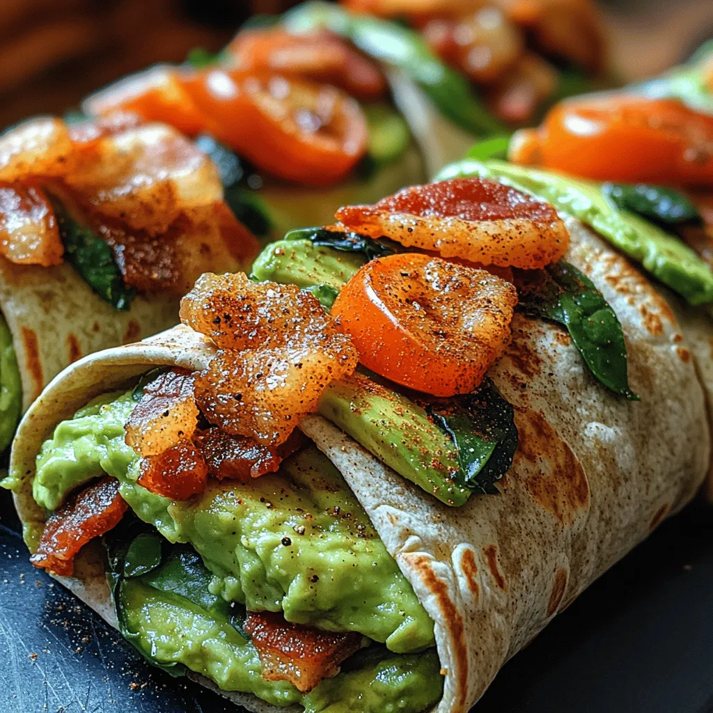 The BLT sandwich has long been a beloved classic, renowned for its simple yet satisfying combination of crispy bacon, fresh lettuce, and juicy tomatoes layered between slices of bread. In recent years, however, many have sought to adapt this iconic dish to fit healthier lifestyles without sacrificing flavor. Enter the Avocado BLT Wrap—this modern take on the traditional sandwich transforms the classic ingredients into a light, nutritious meal that's perfect for a variety of occasions. Whether it’s a quick lunch at home, a picnic in the park, or a grab-and-go option for busy weekdays, the Avocado BLT Wrap provides a delightful culinary experience.