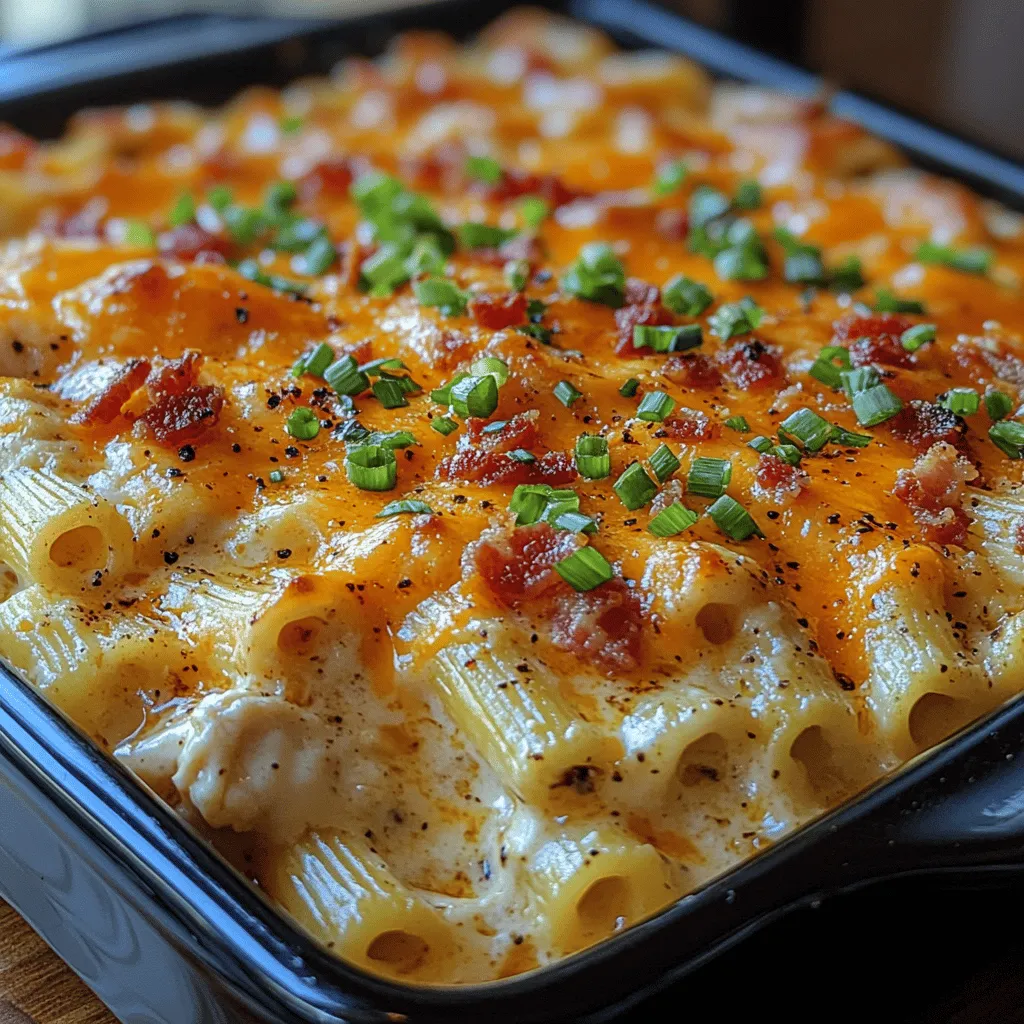 The Creamy Chicken Bacon Ranch Bake is a delectable one-dish meal that has captured the hearts of families across the nation. This recipe combines tender chicken, crispy bacon, and zesty ranch dressing, creating a harmonious blend of flavors that is both satisfying and comforting. The allure of chicken and bacon is undeniable; their combination creates a classic pairing that is not only delicious but also versatile enough to please even the pickiest of eaters. With its creamy texture and savory notes, this dish is the epitome of comfort food, making it a favorite during family dinners and gatherings.