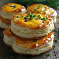 If you’re looking to elevate your breakfast game, look no further than Jalapeño Cheddar Breakfast Biscuits. This delightful fusion of flavors takes the classic biscuit and turns it into a savory treat that’s perfect for any morning meal. The spicy kick from jalapeños combined with the rich, creamy flavor of sharp cheddar cheese creates an irresistible bite that will have your taste buds dancing. Whether you’re preparing a cozy brunch for friends or simply treating yourself to something special, these biscuits are sure to impress.