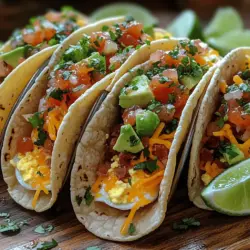 To create the perfect Mini Bacon and Egg Tacos, understanding the key components that make these tacos both delicious and nutritious is essential. Each ingredient plays a vital role in contributing to the overall flavor profile and texture of the dish.