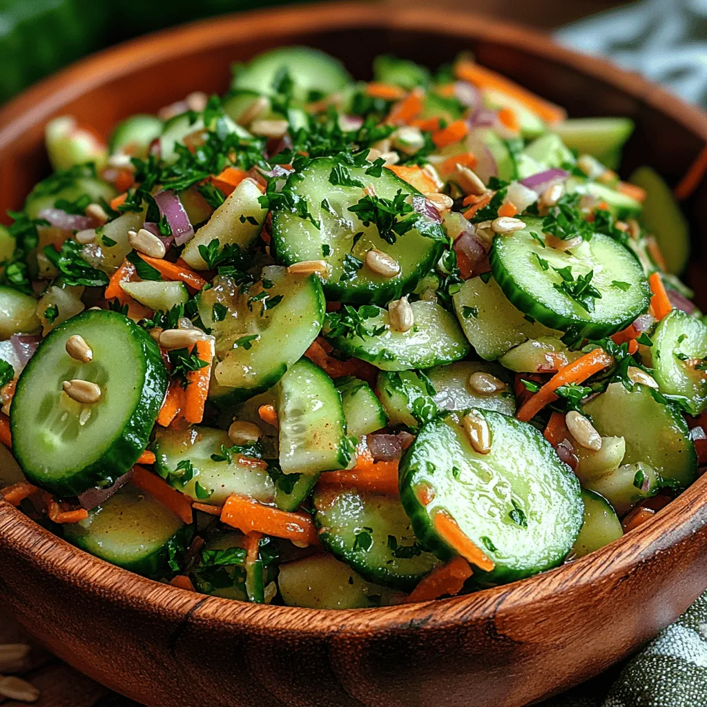 The Cucumber-Apple Slaw is a celebration of fresh, wholesome ingredients, each contributing unique nutritional benefits and flavors. Let's dive into the key components that make this slaw not only delicious but also a powerhouse of nutrients.