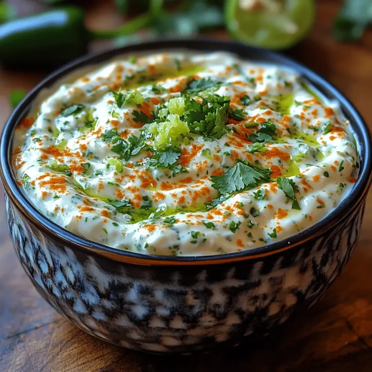 Creating the perfect Zesty Cilantro Lime Bliss Dip begins with understanding the core ingredients that contribute to its unique flavor profile. Each component plays a vital role, ensuring that the dip is both delicious and satisfying.
