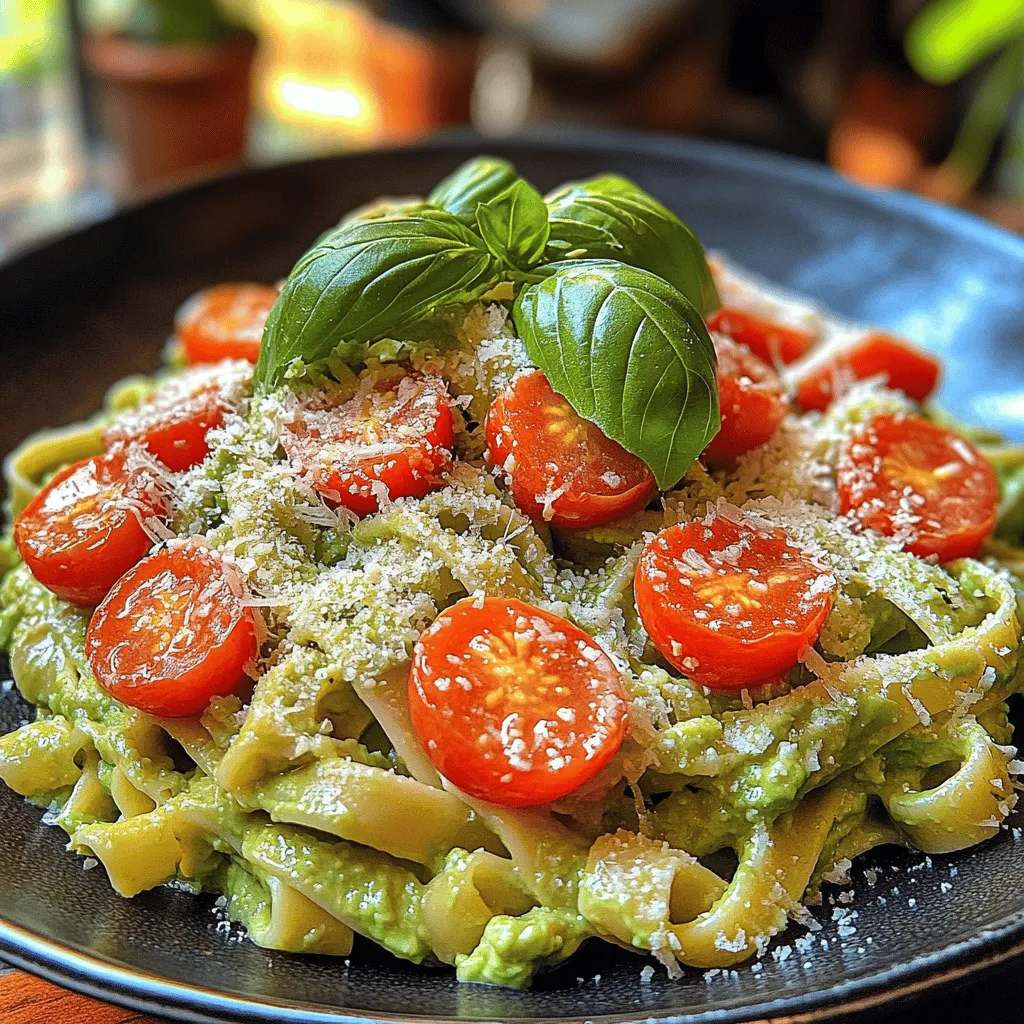 If you're on the hunt for a quick yet delectable meal that perfectly balances health and flavor, look no further than Creamy Tomato Avocado Pasta. This dish has taken the culinary world by storm, offering a delightful fusion of creamy avocado and fresh tomatoes that tantalizes the taste buds. Not only does it deliver on taste, but it's also a breeze to whip up, making it a perfect choice for busy weeknights or leisurely weekend meals.