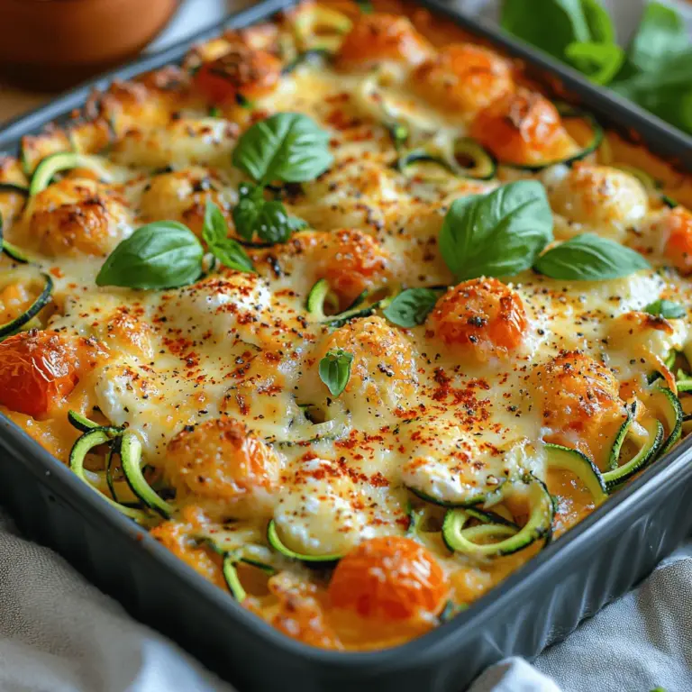 In recent years, there has been a remarkable shift in dietary preferences, with a growing emphasis on vegetable-based dishes that cater to health-conscious eaters while still delivering on flavor. One such recipe that has captured the hearts of many is Cheesy Zucchini Heaven. This dish not only celebrates the humble zucchini but also transforms it into a rich, flavorful meal that is packed with nutrients, making it a perfect choice for family dinners or entertaining guests.