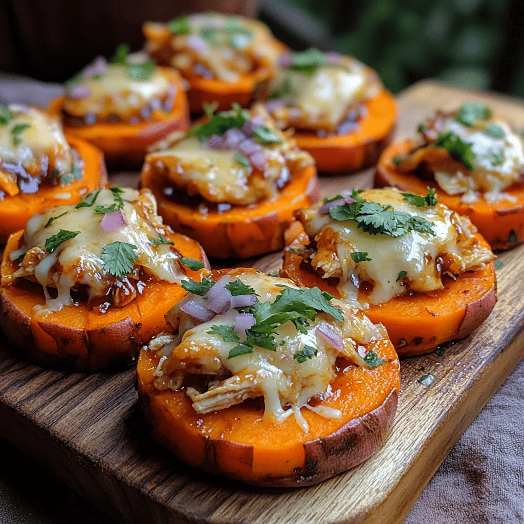 If you’re looking for a delicious, healthy snack or a creative appetizer for your next gathering, BBQ Chicken Sweet Potato Bites are the perfect solution. This dish beautifully combines the rich flavors of barbecue chicken with the natural sweetness of roasted sweet potatoes, creating a mouthwatering treat that will impress your family and friends. Not only are these bites easy to prepare, but they also pack a nutritional punch, making them an excellent choice for those who want to indulge guilt-free.