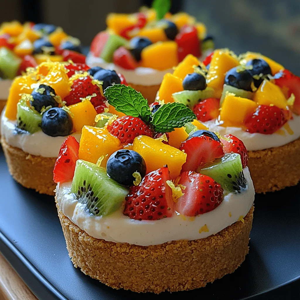 To create the perfect Mini Cheesecake Fruit Cups, it’s essential to understand the key components that contribute to their deliciousness. Each ingredient plays a vital role in achieving the ideal flavor and texture, ensuring that every bite is a delightful experience.
