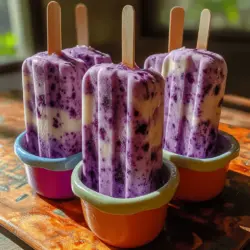 As the sun blazes overhead and summer days stretch long, there’s nothing quite like the refreshing taste of a homemade popsicle. If you’re looking for a delightful way to cool down, the Frozen Bliss: Blueberry Banana Popsicles are an excellent choice. This simple yet flavorful recipe combines the natural sweetness of ripe bananas and the tartness of fresh blueberries, creating a vibrant treat that’s perfect for all ages. Ideal for a sunny afternoon or a cozy movie night, these popsicles deliver a burst of fruity goodness along with the health benefits of their wholesome ingredients.