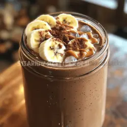 In the fast-paced world we live in, finding a breakfast or snack option that is both delicious and nutritious can be a challenge. Enter the Choco-Banana Bliss Smoothie, a delightful blend that offers a perfect harmony of rich chocolate and sweet banana flavors. This smoothie is not only a treat for your taste buds but also a powerhouse of nutrients, making it an ideal choice for health-conscious individuals looking for a quick and satisfying meal.