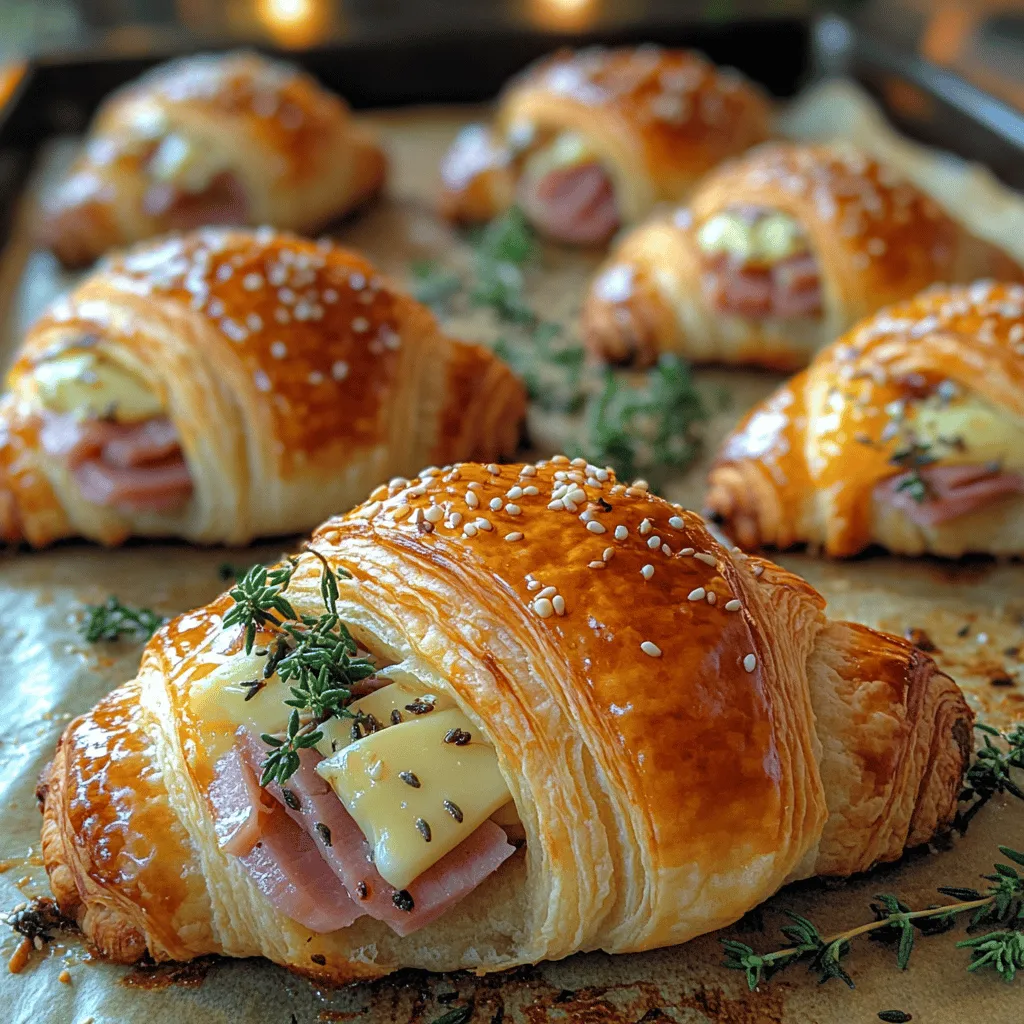 The allure of flaky, buttery croissants filled with savory ham and melted cheese is hard to resist. These Savory Mini Ham and Cheese Croissants are not only easy to make but also a perfect addition to any meal, whether as an appetizer, snack, or part of a brunch spread. With just a handful of ingredients and a simple preparation process, you can whip up a batch of these delightful bites in no time. In this article, we will delve into the recipe, explore its versatility, and discuss serving suggestions to ensure your croissants are a hit at your next gathering.