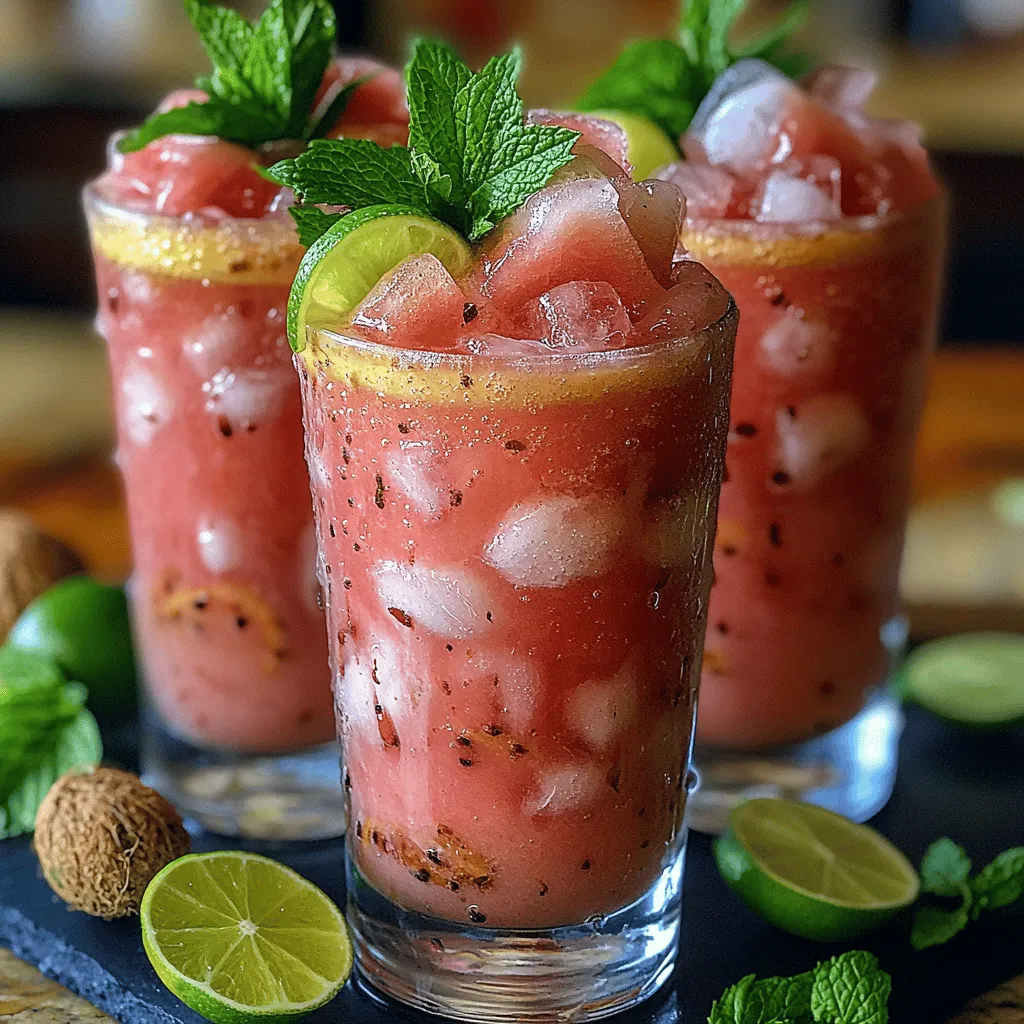 As the temperature rises during the summer months, maintaining proper hydration becomes crucial for overall health and well-being. Staying hydrated not only keeps our bodies functioning optimally but also helps to regulate temperature, support digestion, and improve skin health. With the sun blazing down and outdoor activities beckoning, nothing quenches thirst quite like a refreshing beverage. This is where the Chill Out Watermelon Coconut Refresher comes into play—a quintessential drink designed to beat the heat while delivering a burst of tropical flavor.
