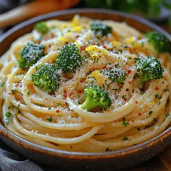 Beyond its enticing flavor profile, Garlic Lemon Broccoli Pasta is packed with nutritional benefits that promote overall well-being. Let's take a closer look at the key ingredients that contribute to this dish's healthful qualities.