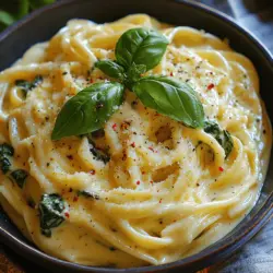Pasta dishes have an undeniable allure, captivating food lovers with their rich textures and comforting flavors. Among the myriad of pasta recipes, creamy options are often at the top of the list for those seeking indulgence without sacrificing taste. One such dish that perfectly embodies this balance is Creamy Spinach Pasta Alfredo. This delightful recipe not only offers the creamy goodness that Alfredo is known for but also incorporates fresh spinach, making it a nutritious choice that doesn’t compromise on flavor.