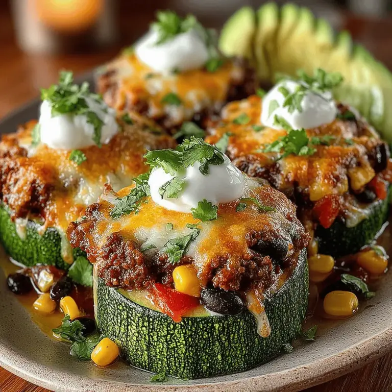 In the world of culinary delights, few dishes manage to blend comfort and nutrition as seamlessly as Cheesy Taco-Stuffed Zucchini Rounds. This innovative recipe marries the beloved flavors of classic tacos with the health benefits of zucchini, offering a guilt-free indulgence that satisfies both the palate and the body. Whether you're hosting a casual family dinner or looking to impress friends at a weekend gathering, these stuffed zucchini rounds are sure to be a hit.