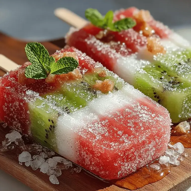 Creating visually stunning watermelon kiwi layered pops requires some finesse while pouring each layer. Here are essential tips to ensure that your pops have that perfect layered effect: