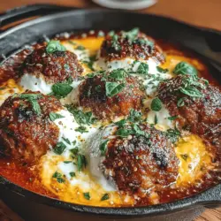 When it comes to classic Italian dishes, few can rival the comfort and satisfaction that they bring to the table. From rich pastas to hearty stews, Italian cuisine is known for its robust flavors and homey appeal. Among these delightful offerings, the Savory Meatball Marinara Casserole stands out as a quintessential family meal, perfect for gatherings, weeknight dinners, or any occasion that calls for a hearty dish. This comforting casserole combines tender, flavorful meatballs with a luscious marinara sauce, topped with gooey cheese, creating a symphony of textures and flavors that both adults and children will love.