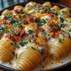 If you're looking for a dish that combines comfort, flavor, and ease of preparation, look no further than Creamy Ranch Pasta Shells. This delightful recipe marries the rich creaminess of a pasta dish with the tangy, herbed goodness of ranch dressing, creating a culinary experience that's both satisfying and indulgent. Ideal for family dinners or casual gatherings, Creamy Ranch Pasta Shells offer a versatile option that can please a variety of palates, making it a go-to dish for any occasion.