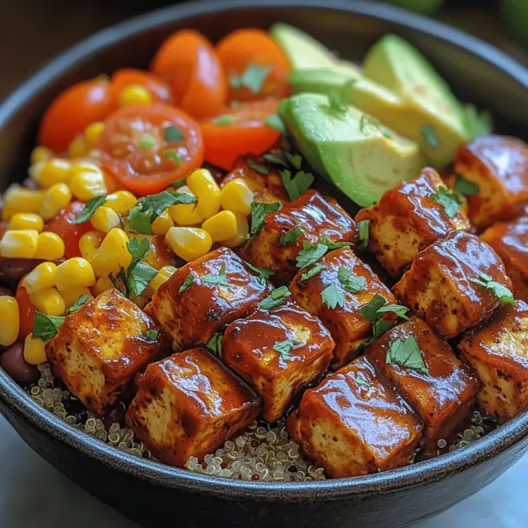 In recent years, the culinary landscape has witnessed a remarkable shift towards plant-based meals. As more people embrace vegetarian and vegan lifestyles, the demand for delicious, nutritious, and satisfying recipes has soared. Among these, the Crunchy BBQ Tofu Power Bowl stands out as a vibrant and hearty option, perfectly balancing flavors and textures. This dish is not only a feast for the eyes but also a powerhouse of nutrients, making it an ideal choice for anyone looking to incorporate more plant-based foods into their diet.