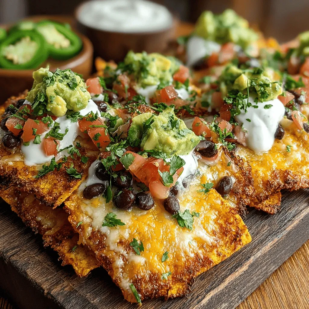 Crispy Parmesan Carrot Chip Nachos represent a delightful and innovative twist on the classic nacho dish. This recipe offers a healthier alternative that satisfies both the craving for snacks and the desire for nutritious food. Given the current trend of incorporating more vegetables into snack foods, these nachos are not only a feast for the eyes but also a treat for the palate, appealing to health-conscious eaters and flavor enthusiasts alike.