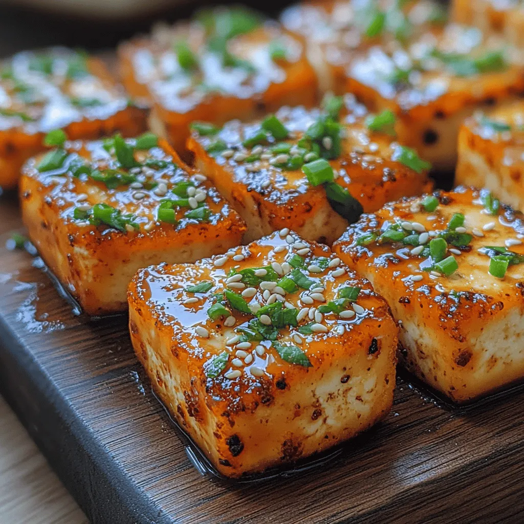 If you're on the lookout for a tantalizing dish that perfectly balances sweet, spicy, and savory flavors, look no further than Crunchy Sriracha Honey Tofu Bites. This recipe is not only packed with flavor but also embraces the growing trend of plant-based eating, allowing you to enjoy a delicious and satisfying meal that caters to both vegetarians and meat-lovers alike. The crispy texture of the tofu combined with the bold Sriracha and sweet honey creates an irresistible bite that’s perfect as an appetizer or a main dish.