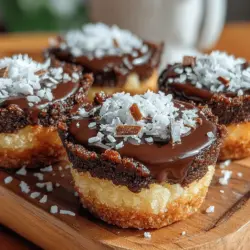 The chilling process is a crucial step in preparing your Delightful No-Bake Chocolate Coconut Cups. Allowing the base to chill in the refrigerator not only helps it to firm up but also enhances the flavors of the ingredients. When you give your coconut and almond flour mixture time to set, the natural sweetness of the coconut melds beautifully with the nutty flavor of the almond flour. This results in a more harmonious taste profile. Aim to chill the base for at least 30 minutes before moving on to the next steps, ensuring a firm foundation for your chocolate layer.
