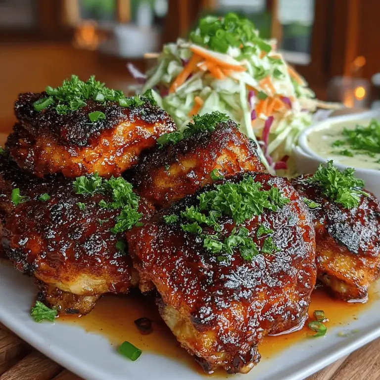 Barbecue chicken has carved out a special niche in the hearts of food enthusiasts around the world, becoming a quintessential comfort food that evokes feelings of warmth, nostalgia, and community. Whether served at backyard cookouts, family gatherings, or festive celebrations, BBQ chicken is often the star of the meal. Its smoky, sweet, and tangy flavors tantalize the taste buds, making it an enduring favorite among all age groups.