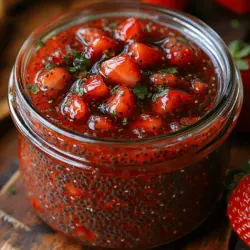 In recent years, the trend of homemade jams and spreads has surged in popularity, reflecting a growing desire for healthier, more natural food options. As people become more conscious of what goes into their food, the allure of crafting homemade preserves—free from artificial additives and excessive sugars—has captured the hearts and kitchens of many. Among these delightful creations, strawberry chia jam stands out for its simplicity, nutrition, and vibrant flavor.