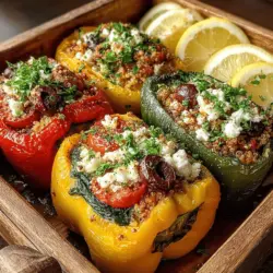 When it comes to hearty, nutritious meals, few dishes can compare to stuffed peppers. Zesty Greek Turkey and Feta Stuffed Peppers are a vibrant and satisfying option that perfectly balances flavor and nutrition. This recipe showcases a delightful combination of fresh ingredients inspired by Mediterranean cuisine, making it an appealing choice for anyone looking to enjoy a healthy and delicious meal.