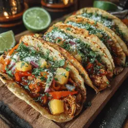 If you're on the lookout for a delicious meal that combines a tantalizing blend of flavors, look no further than Sweet & Spicy Chicken and Pineapple Wraps. This dish is more than just a meal; it’s a culinary experience that brings together the vibrant sweetness of pineapple, the savory juiciness of chicken, and a kick of heat from Sriracha. The resulting flavor profile is a delightful fusion that will excite your taste buds, making it perfect for either a quick lunch or a festive dinner gathering.