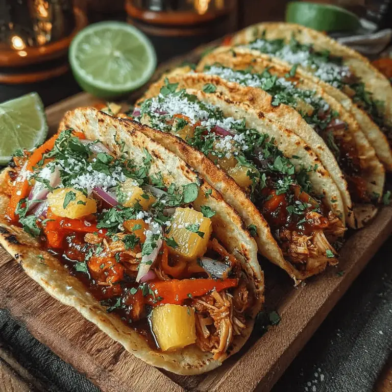 If you're on the lookout for a delicious meal that combines a tantalizing blend of flavors, look no further than Sweet & Spicy Chicken and Pineapple Wraps. This dish is more than just a meal; it’s a culinary experience that brings together the vibrant sweetness of pineapple, the savory juiciness of chicken, and a kick of heat from Sriracha. The resulting flavor profile is a delightful fusion that will excite your taste buds, making it perfect for either a quick lunch or a festive dinner gathering.