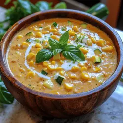 The foundation of any great soup lies in its broth. For our Creamy Corn and Zucchini Bliss, selecting the right vegetable broth is crucial. A high-quality vegetable broth not only provides depth of flavor but also enhances the overall experience of the dish. Opt for a broth that is rich and flavorful, ideally one that is low in sodium. This allows you to control the saltiness of your soup while ensuring it remains well-seasoned.