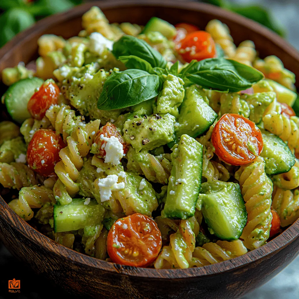 When it comes to versatile and delicious meals, Creamy Avocado Pasta Salad stands out as a favorite among home cooks and food enthusiasts alike. This delightful dish combines the creaminess of ripe avocados with the comforting texture of pasta, creating a harmonious blend that is both satisfying and refreshing. Whether you’re looking to impress guests at a summer picnic, serve a crowd at a potluck, or enjoy a simple family dinner, this pasta salad is a perfect choice. Its vibrant colors and mouthwatering flavors can easily elevate any dining experience, making it a go-to recipe for various occasions.